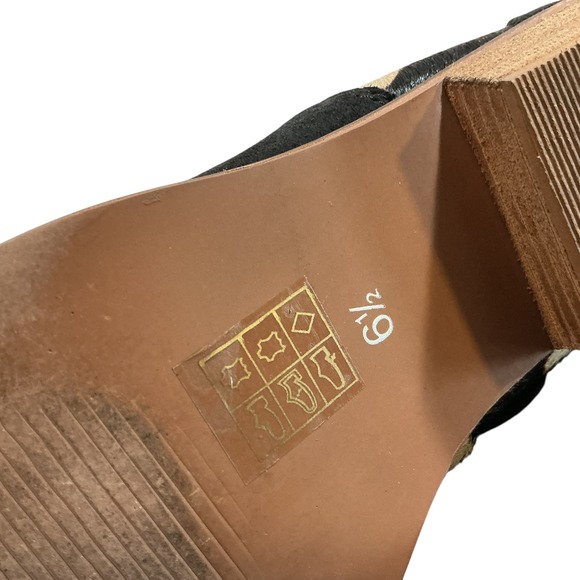 Shyanne Women's 6.5 Bess Cow Print Western Ankle Boots Suede Cowgirl‎ Rodeo - Picture 11 of 11